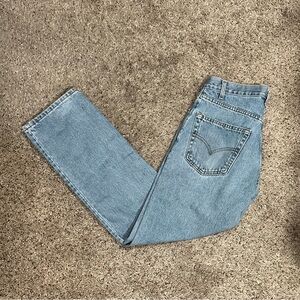 Levi's Light Blue Straight Leg Jeans